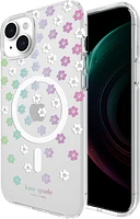 Kate Spade KS052568 Étui de Protection pour MagSafe Scattered Flowers pour iPhone 15 Plus