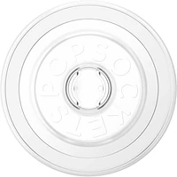 PopSockets 807474 PopGrip pour MagSafe Rond avec Anneau Adaptateur Fluted Opalescent