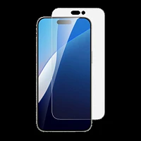 Protecteur d’écran en verre trempé mat d'HyperGear pour iPhone 16 Pro