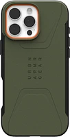 iPhone 16 Pro Max UAG Civilian MagSafe Case - Olive Drab