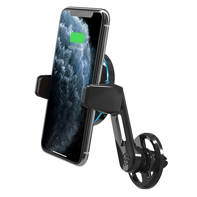 Magicgrip Wireless Charging Freeflow Vent Mount 10w - Black