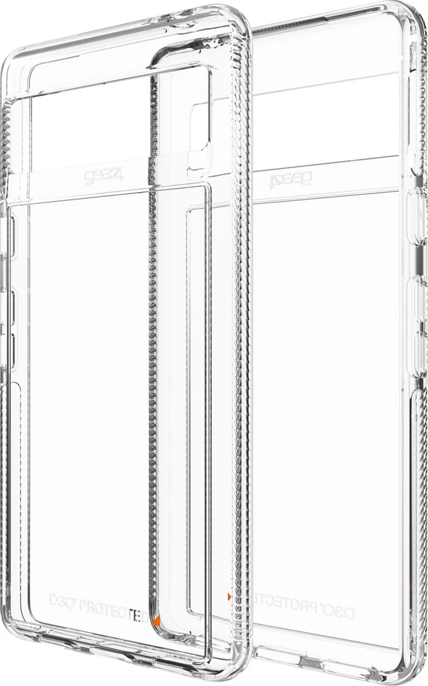 Étui Crystal Palace en D3O Gear4 - Google Pixel 7a, transparent