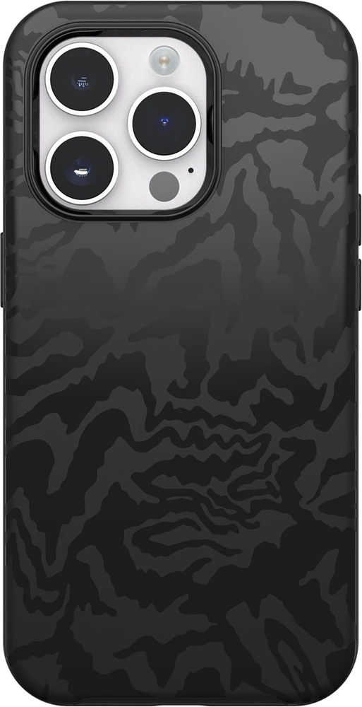 OtterBox - iPhone 14 Pro Otterbox Symmetry+ w/ MagSafe Graphics Series Case - Black (Rebel)