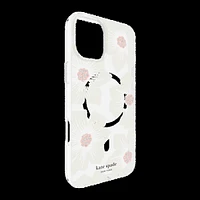 iPhone 16 Plus Kate Spade Protective Prints MagSafe Case - Hollyhock Floral