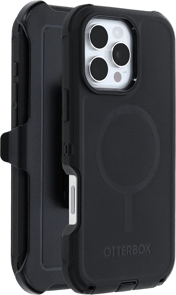 Defender Pro MagSafe with Holster Black for iPhone 16 Pro Max in Bulk Packaging