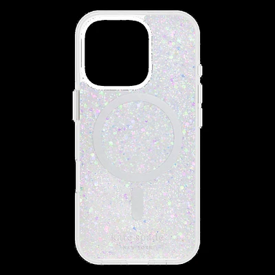 Kate Spade KS054956 Étui de Protective avec MagSafe Chunky Glitter pour iPhone 16 Pro