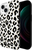 Kate Spade KS052426 Étui de Protection pour MagSafe City Leopard Noir pour iPhone 15/14/13