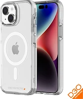 AXS Crystal Shield MagSafe Case for iPhone 15 Plus, Clear
