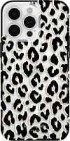 Kate Spade KS052624 Étui de Protection pour MagSafe City Leopard Noir pour iPhone 15 Pro Max