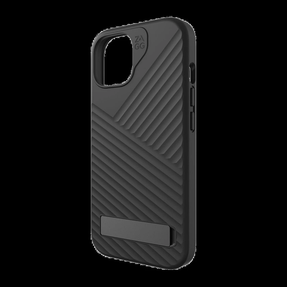 iPhone 15/14/13 ZAGG (GEAR4) Denali Snap Kickstand Case - Black