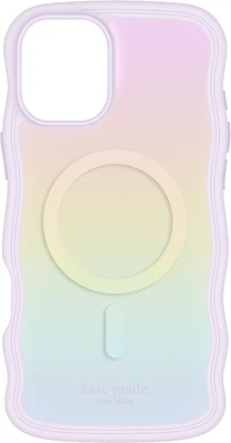 Kate Spade KS054392 Étui Wavy avec MagSafe Opal Iridescent pour iPhone 16 Plus