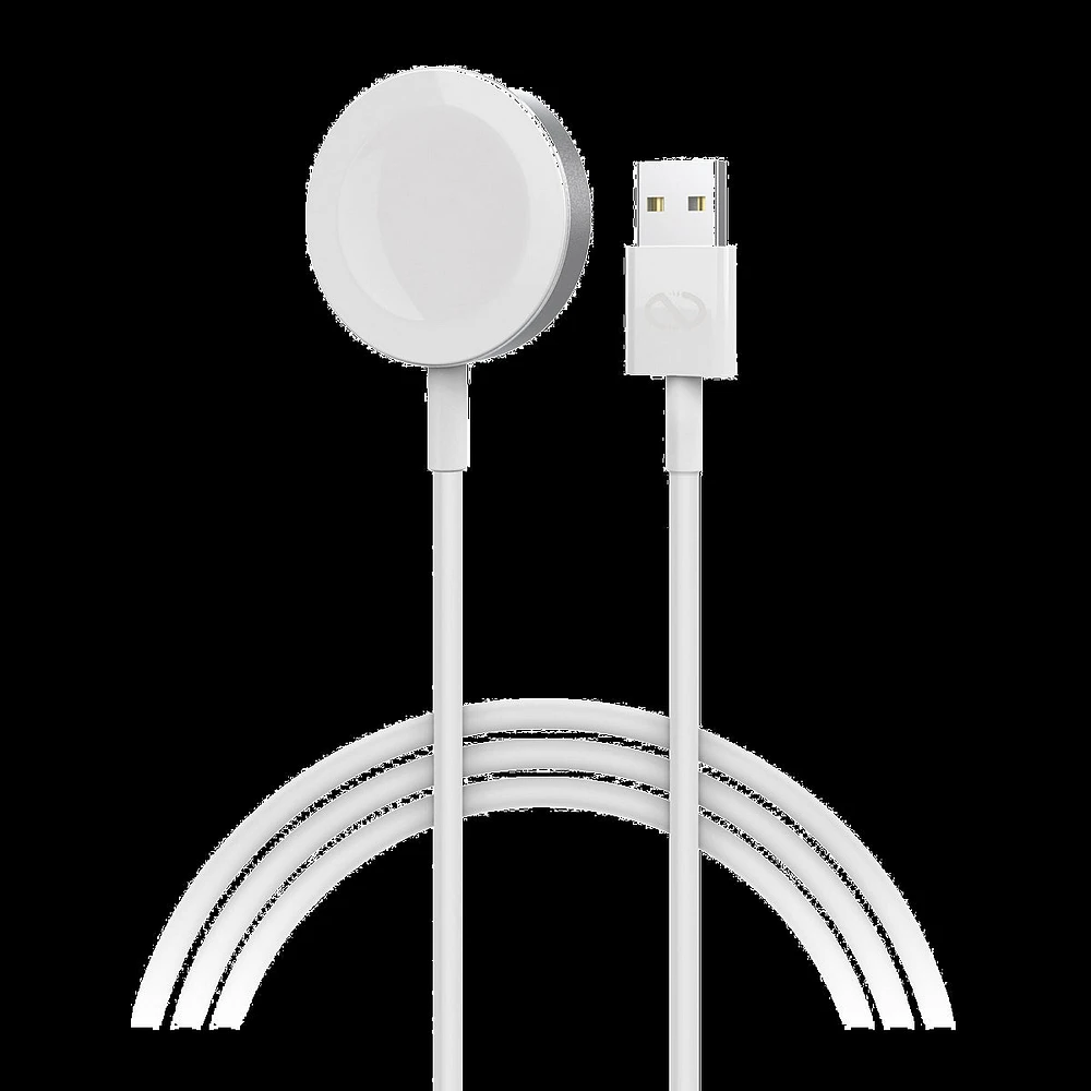 Naztech Magnetic Charger White USB-A Cable for Apple Watch