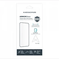 Axessorize ARMORGlass Protecteur d'écran courbé pour Samsung Galaxy S22 Ultra