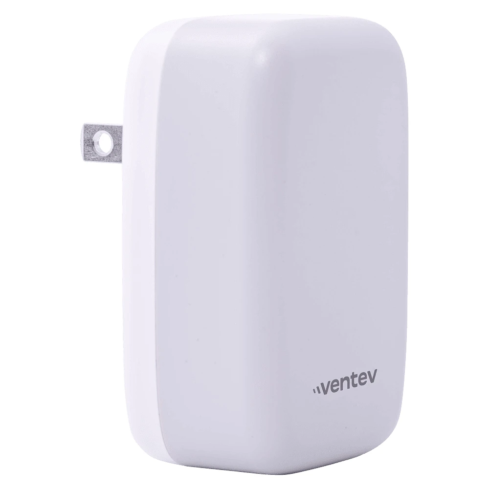 Ventev - 27W Dual USB-C and USB-A Wall Charger - White