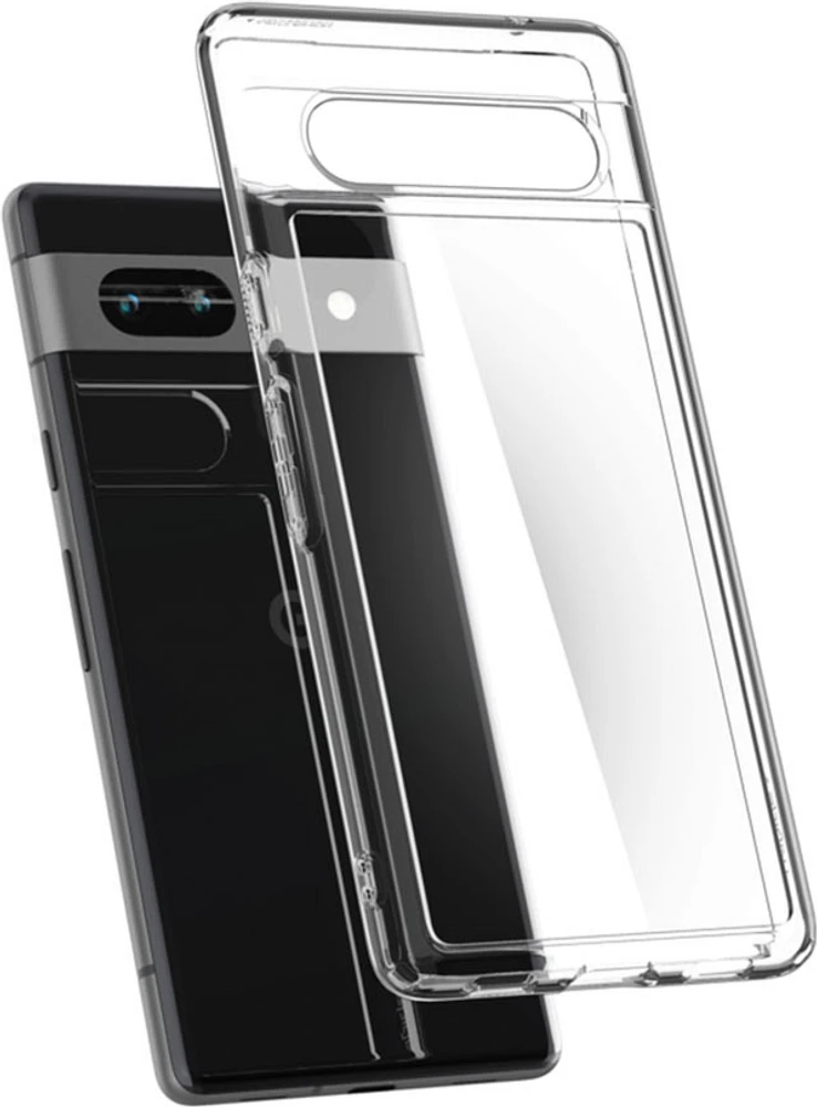 Spigen Crystal Hybrid pour Pixel 7a - Cristal Clair