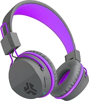 JBuddies Studio Over Ear Folding Headphones - Purple/Gray