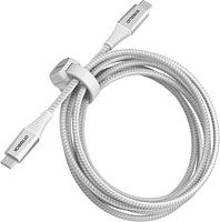 OtterBox 7880889 Câble de Charge/Sync Premium Pro USB-C vers USB-C Power Delivery 6ft Blanc