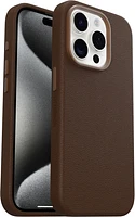 Otterbox - Symmetry Cactus Leather Case For Apple Iphone 15 Pro - Rich Adobe