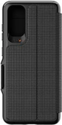 Galaxy S20 Gear4 D3O Oxford Eco Folio Case - Black