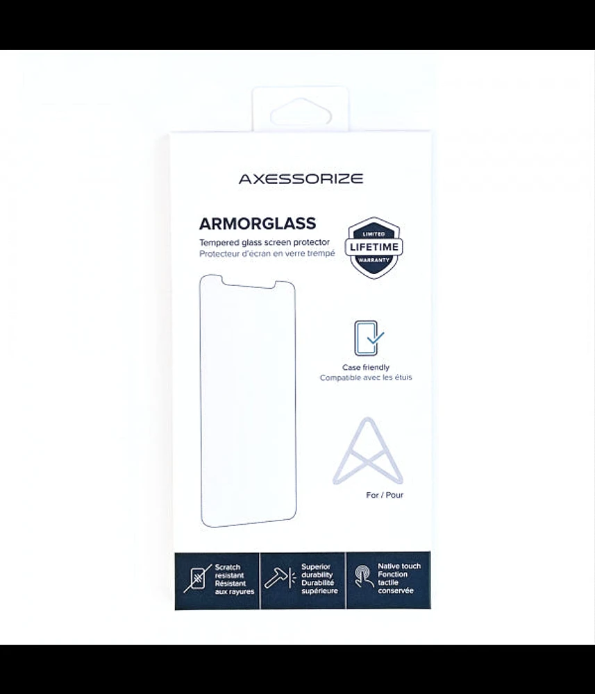 Axessorize ARMORGlass Protecteur d'écran couverture complète pour Apple iPhone 13/13 Pro