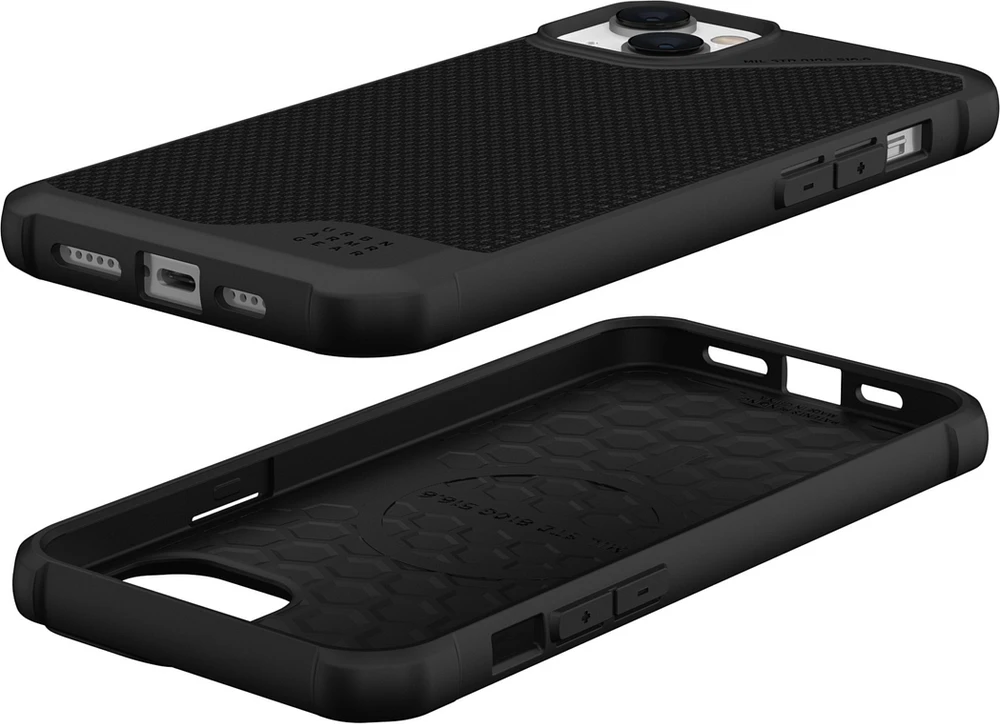 UAG - iPhone 14 Plus UAG Metropolis LT MagSafe Case - Kevlar Black