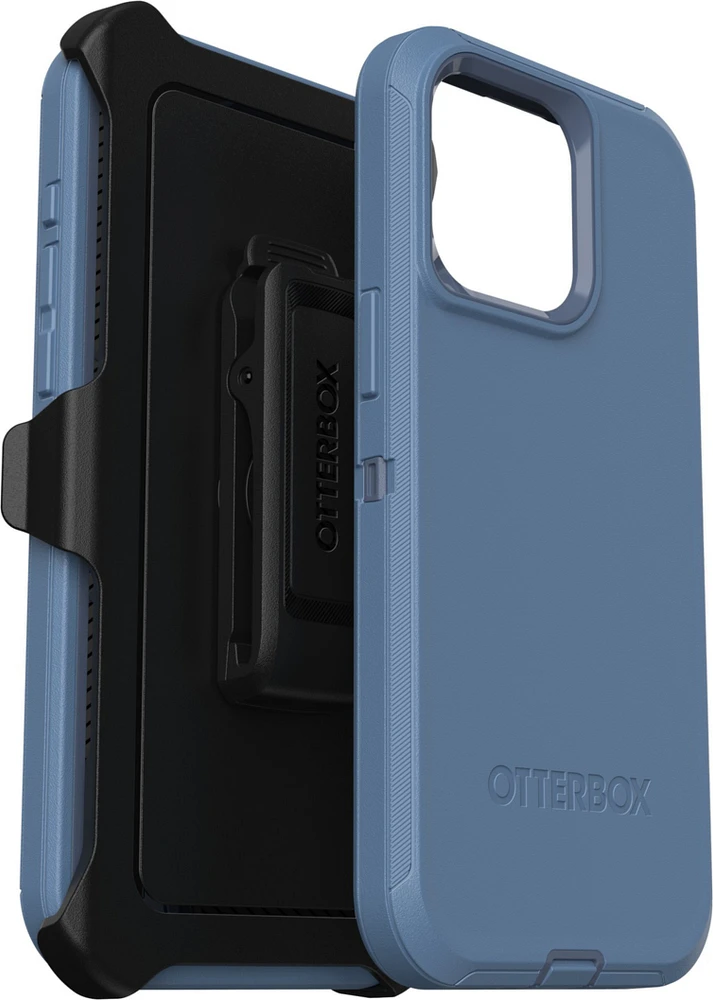 OtterBox 7792551 Étui de Protection Defender Baby Blue Jeans pour iPhone 15 Pro Max