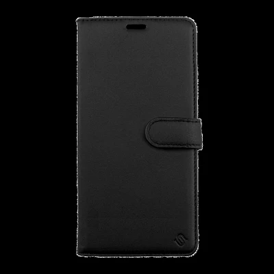 Uunique étui portefeuille détachable écolo 2-en-1 en cuir véritable - iPhone 13 Pro Max, noir