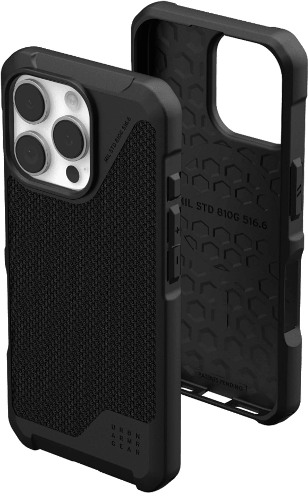 iPhone 16 Pro UAG Metropolis LT MagSafe Case - Kevlar Black