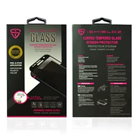 Protecteur d'écran en verre trempé courbé iShieldz pour Samsung Galaxy S7 - Transparent