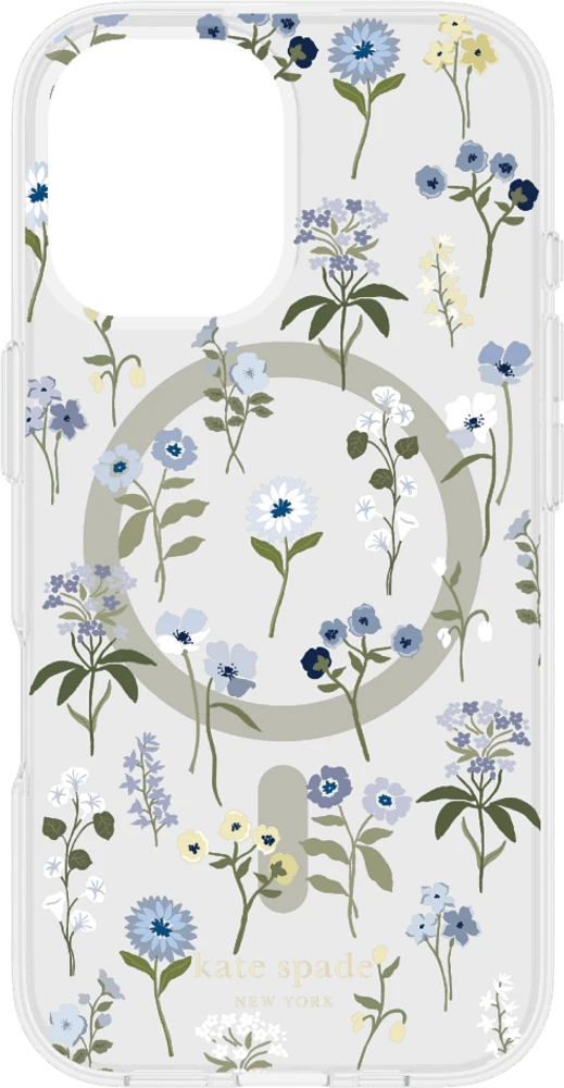 iPhone 16 Kate Spade Protective Prints MagSafe Case - Precious Bloom