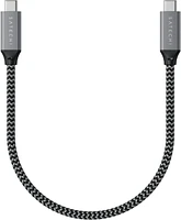 Satechi - Usb C To Usb C Cable 10in - Space Gray