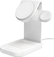 Station de recharge sans fil 3 en 1 conçue pour MagSafe d’Otterbox – blanc