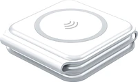 Uunique London - 15W Trio 3in1 Magnetic Foldable Wireless Charger - White