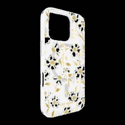 iPhone 16 Pro Kate Spade Protective Prints MagSafe Case - Sunshine Floral