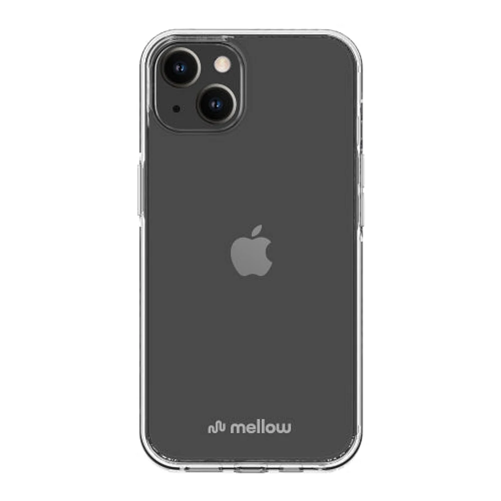 mellow étui ecoclear en plastique recyclé pour Apple iPhone 13 mini | Transparent