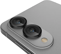 Samsung Galaxy S25 Edge Case-Mate Aluminum Ring Glass Lens Protector - Black