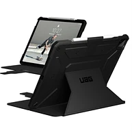 UAG 122946114040 Étui Robuste Metropolis Folio Noir pour iPad Pro 12.9 2022 (6th Gen)/iPad Pro 12.9 2021/iPad Pro 12.9 2020