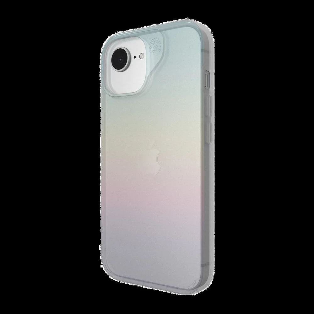 iPhone 16e/15/14/13 ZAGG Graphene Milan Case - Iridescent