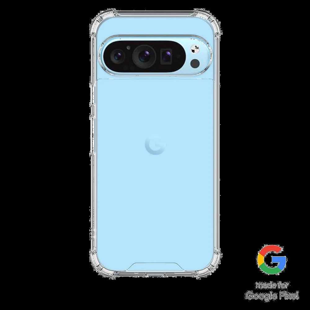 Blu Element BEDZP9 Étui Robuste DropZone Conçu pour Google Clear pour Google Pixel 9/9 Pro