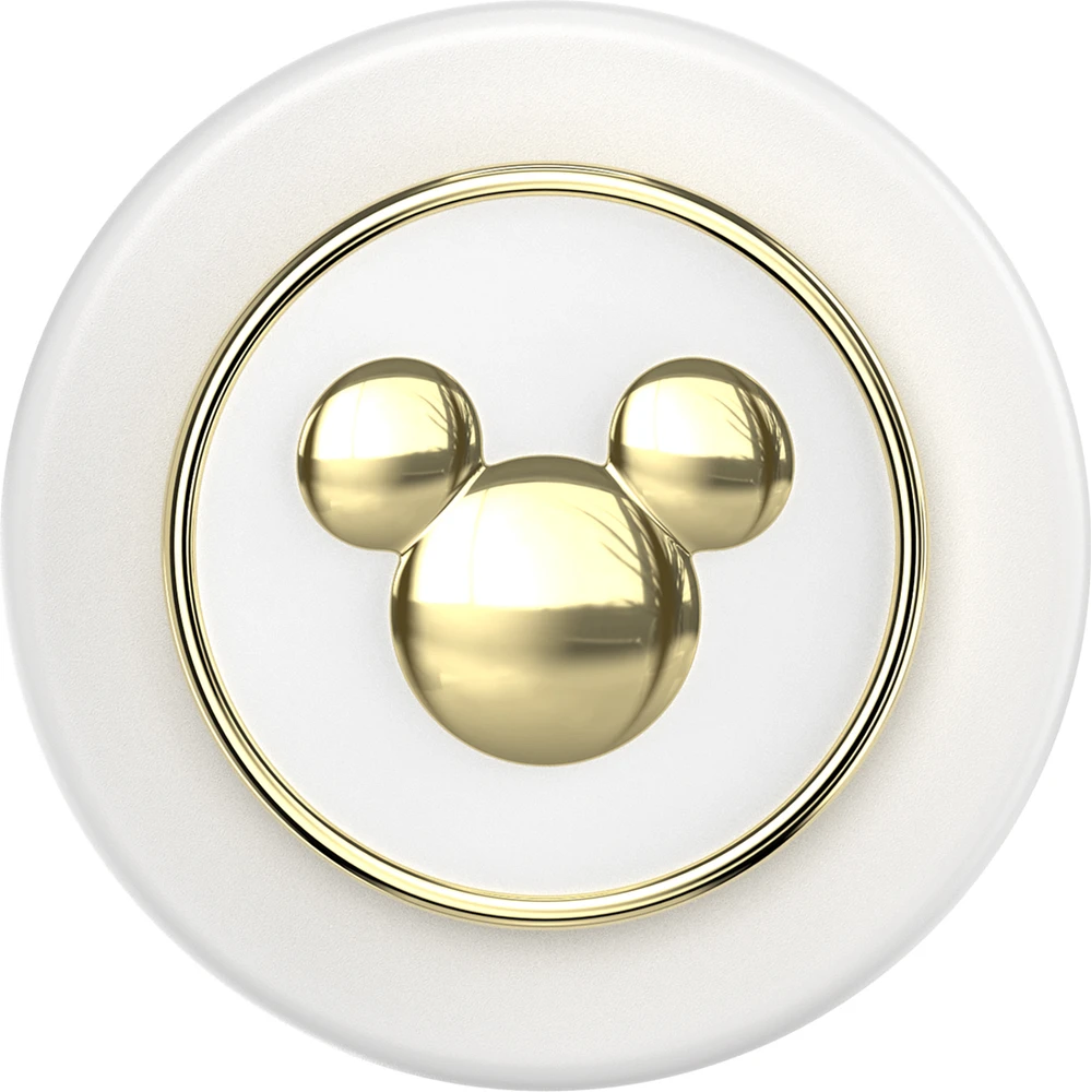 PopSockets 114608 PopGrip pour MagSafe Rond avec Anneau Adaptateur Enamel Mickey
