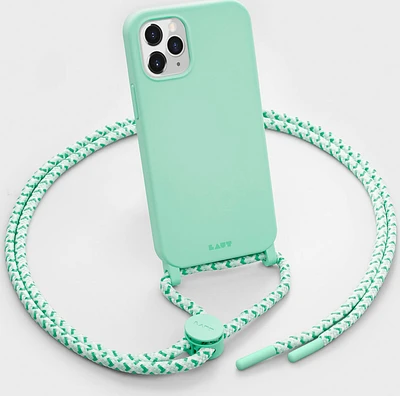 LAUT PASTELS Necklace Case for iPhone 12 mini  - Spearmint