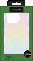 Wavy Case w/MagSafe Opal Iridescent for iPhone 16 Pro