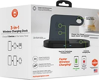 Hypergear 15W 3-in-1 Wireless Charging Dock