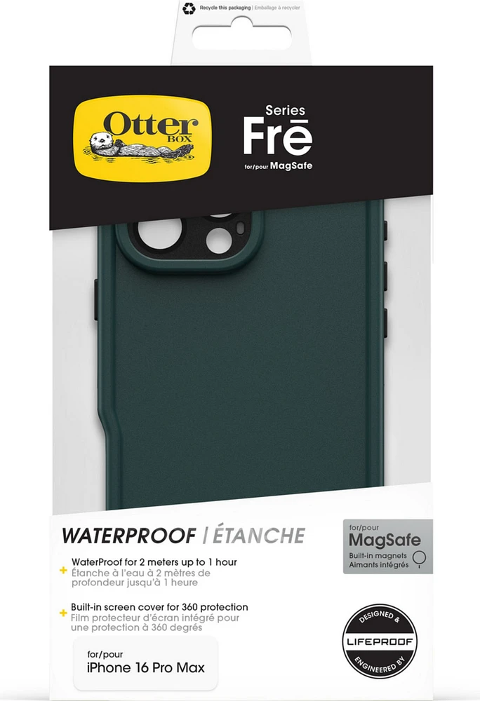 OtterBox - FRE MagSafe Case for Apple iPhone 16 Pro Max - Submerge