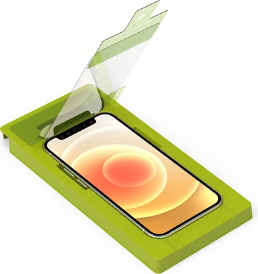 PureGear - iPhone 12/12 Pro Ultra Clear HD Tempered Glass Screen Protector w/ Applicator Tray
