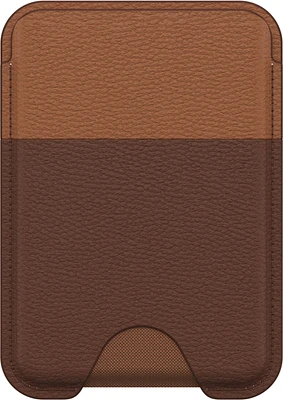 OtterBox - Symmetry Cactus Leather MagSafe Wallet - Rich Adobe