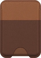 OtterBox - Symmetry Cactus Leather MagSafe Wallet - Rich Adobe