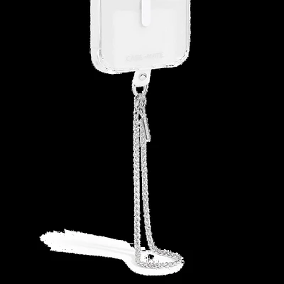 Universal Case-Mate Phone Charm - Dainty Silver Chain