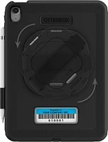 iPad 10.9 2022 Otterbox Defender Series Case with Kickstand/Handstrap - Black (Black Pro V2)