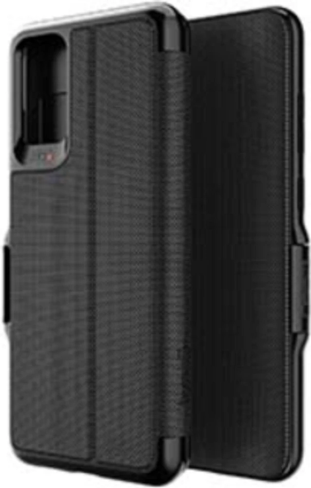 Galaxy S20+ Gear4 D3O Oxford Eco Folio Case - Black